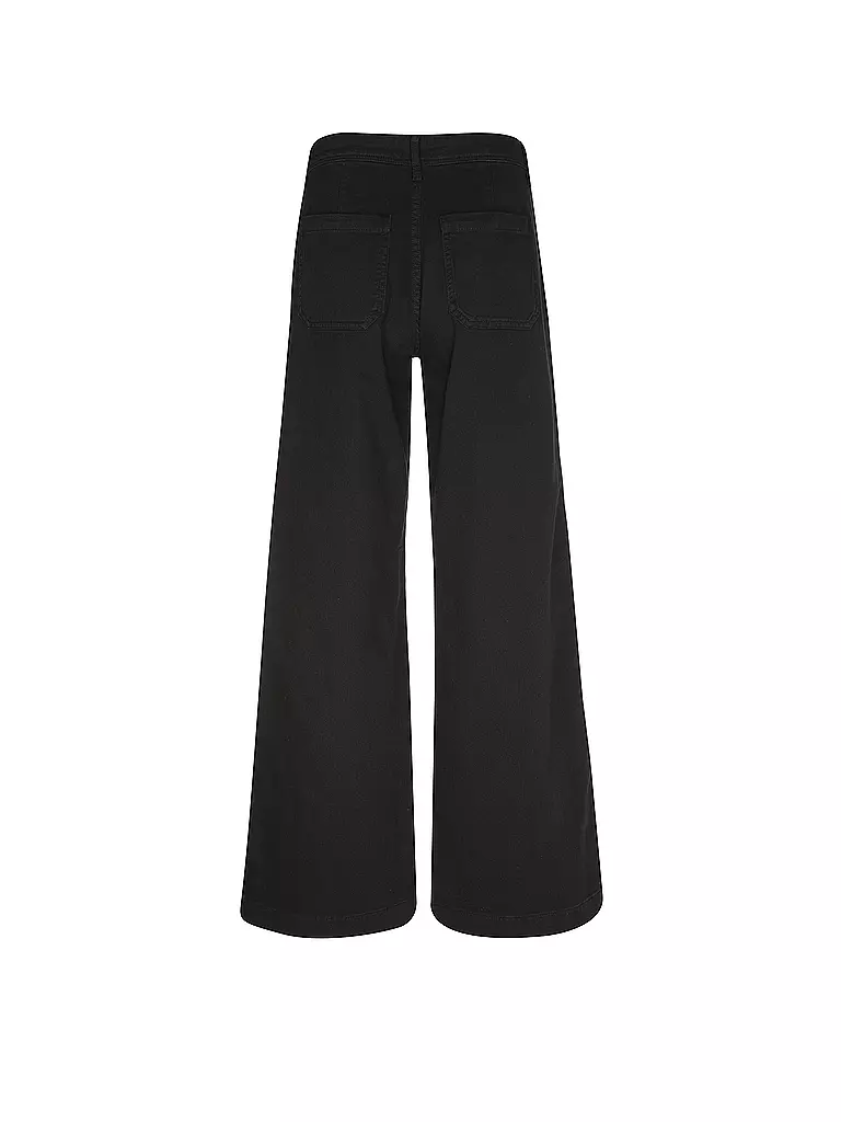 ECOALF Jeans Flared Fit VALLSALF schwarz