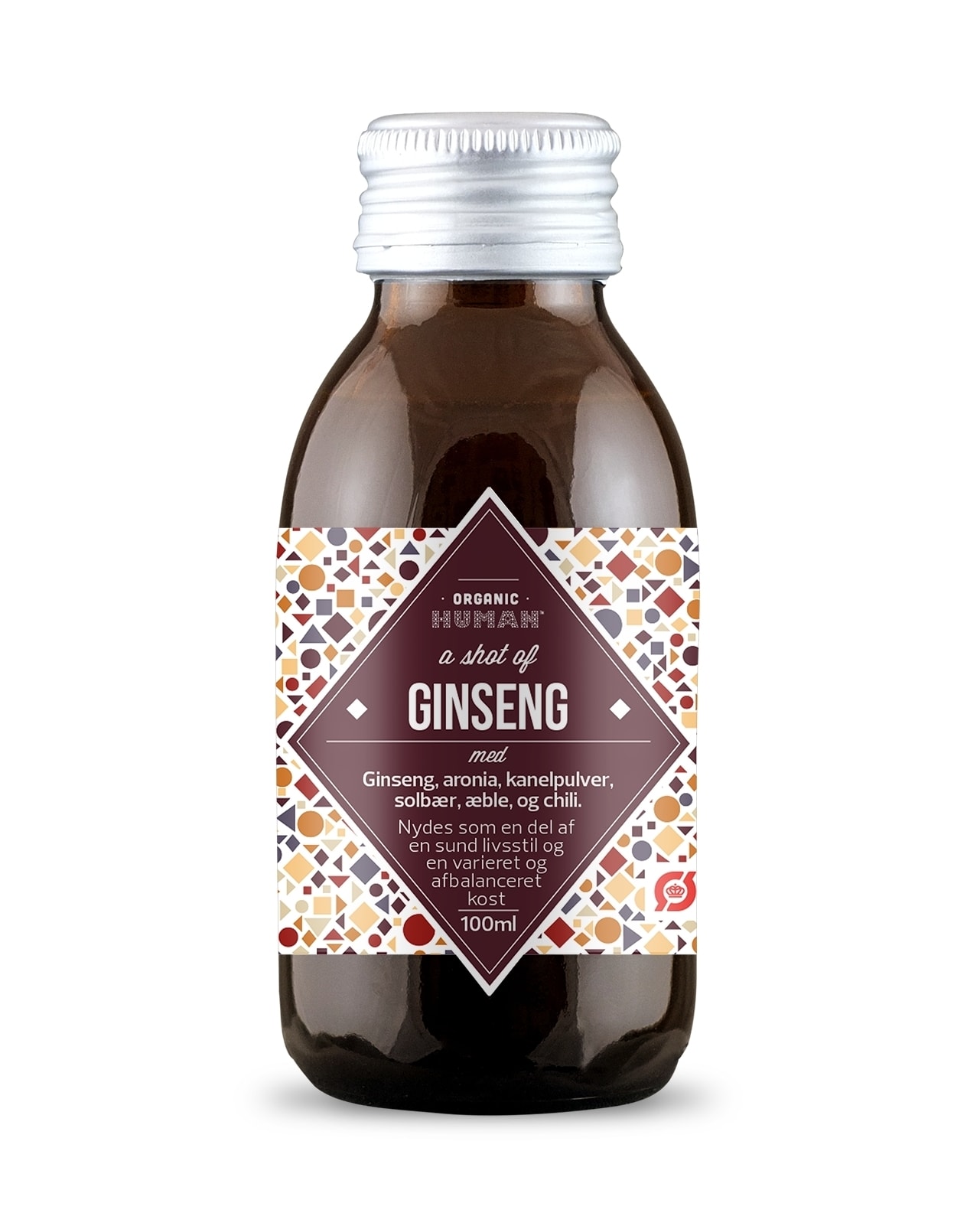 Organic Human A Shot Of Ginseng 12x100ml