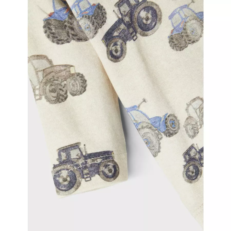 name it Langarmshirt Nbmnormann Peyote Melange