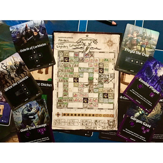 Cartographers : Heroes