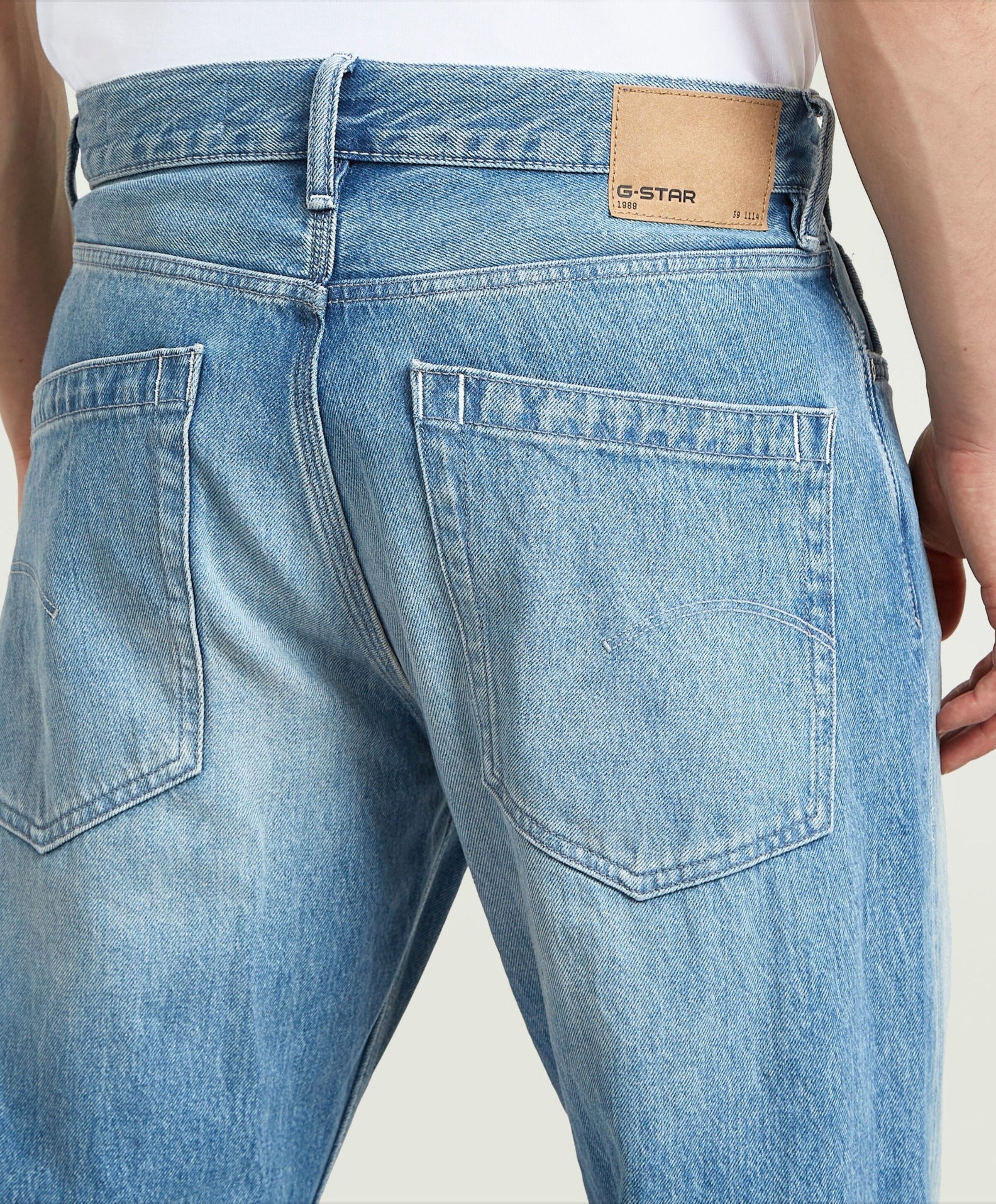 G-Star Raw Deeggie Relaxed Straight heren jeans blauw