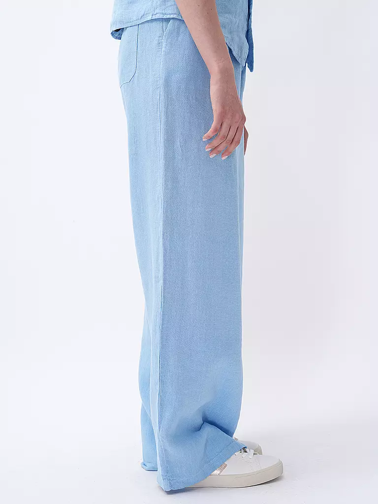 PENN&INK Leinenhose blau
