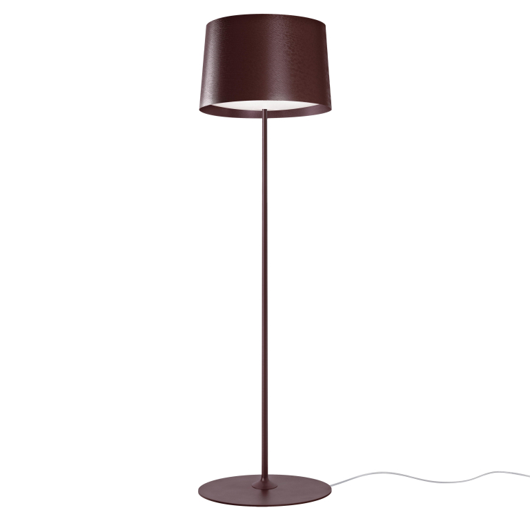 Foscarini Twiggy Lettura vloerlamp Burgundy