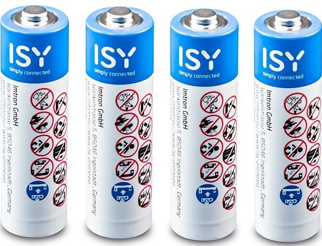 Iba-2004 - Alkaline AA Batterijen - 4-Pack