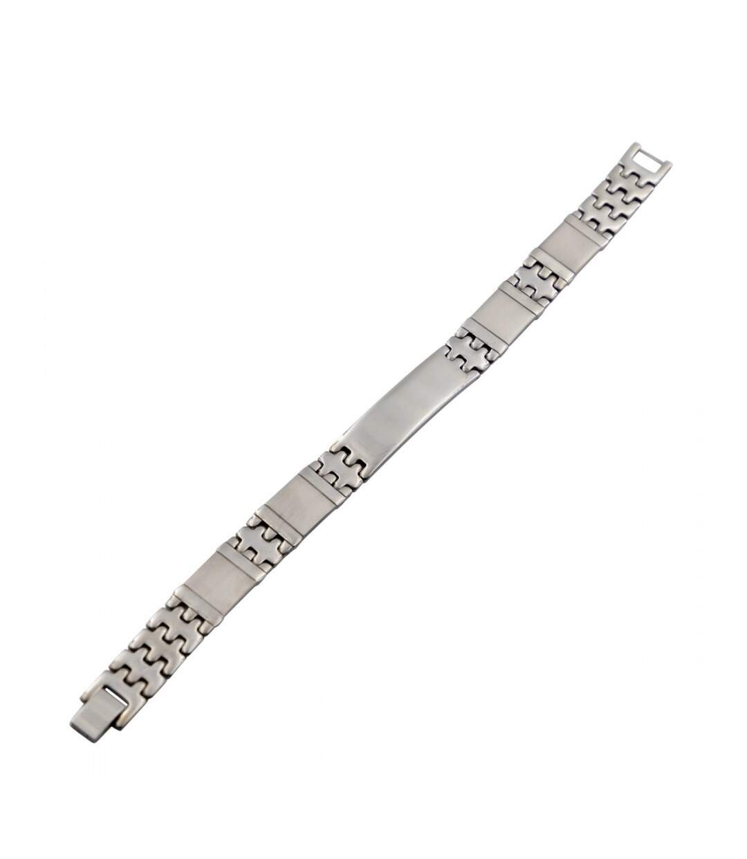 Gourmette Bracelet Homme en Acier
