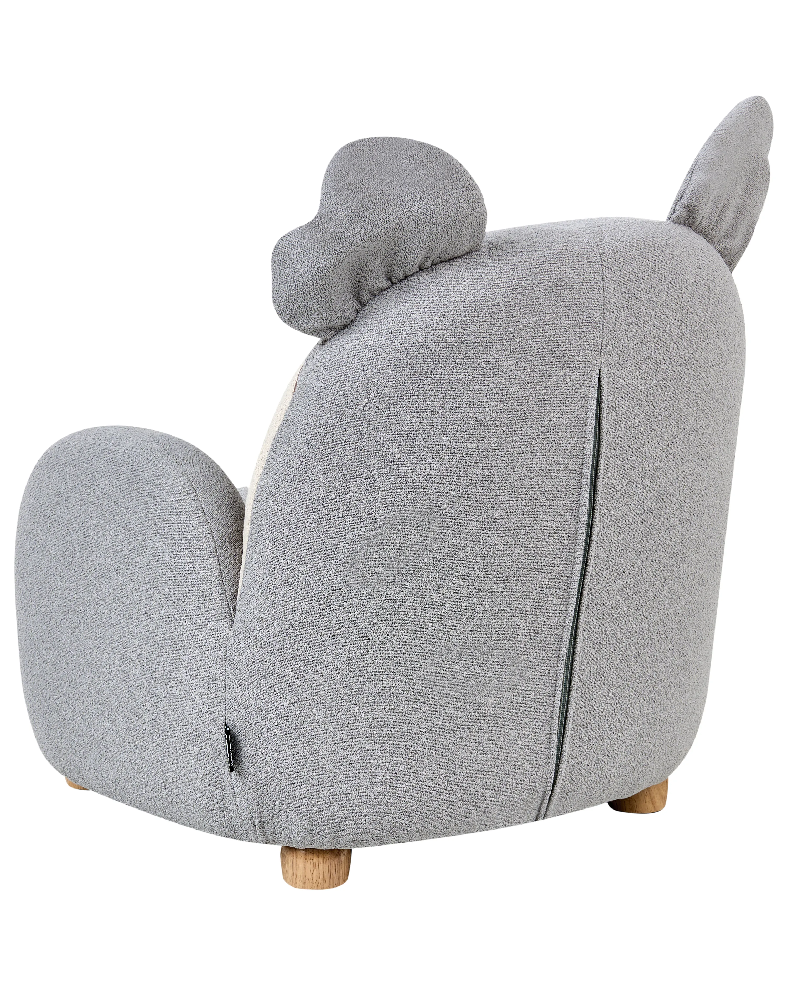 Kinderfauteuil Koala HERVIK Stof Grijs