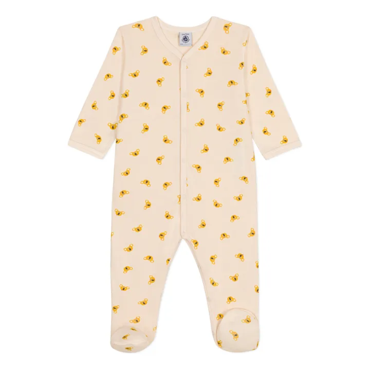 Petit Bateau Pyjama Memo Koala | Vanille