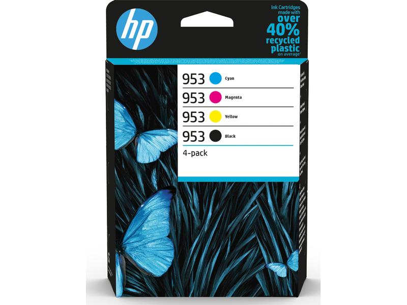 HP Tinte Combopack Nr. 953 (6ZC69AE) Black/Cyan/Magenta/Yel Druckerpatrone