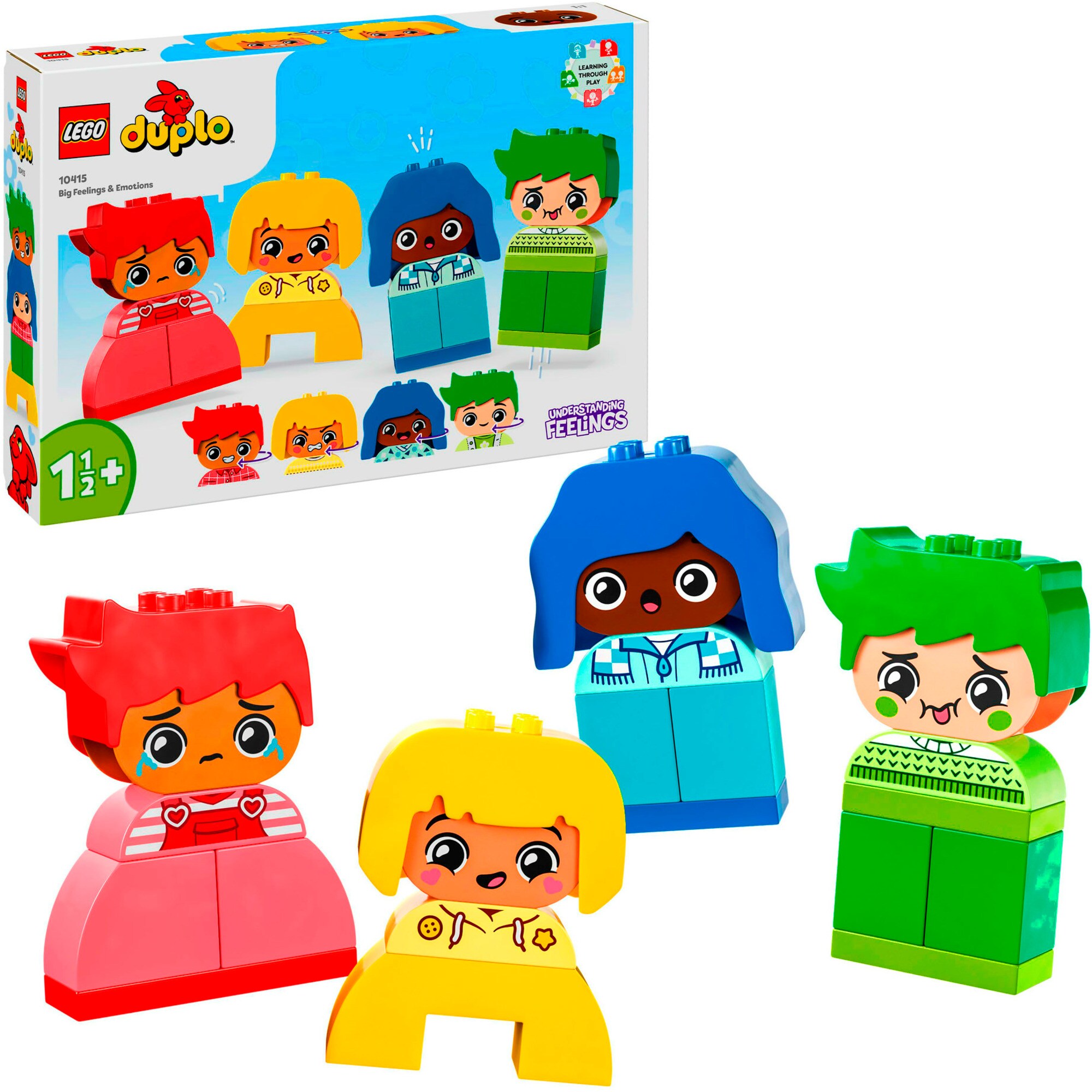 LEGO Konstruktionsspielzeug DUPLO Große Gefühle
