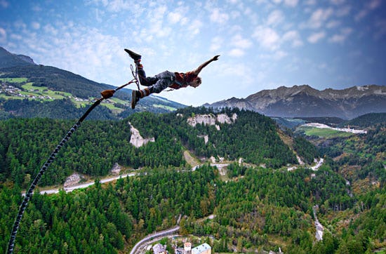 Bungee Jumping von der Kölnbreinsperre im Maltatal als Geschenk