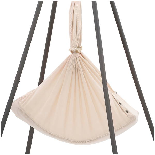 NonomoNonomo   Federwiege mit Tipi anthrazit almond