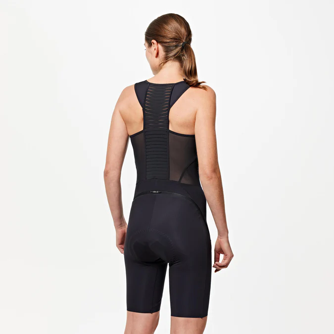 Decathlon Van Rysel - Calças de ciclismo femininas Van Rysel Quick-Zip Sport