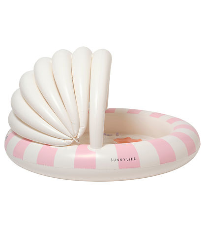 SunnyLife Planschbecken m. Schirm - 120x104 cm - Cotton Candy -
