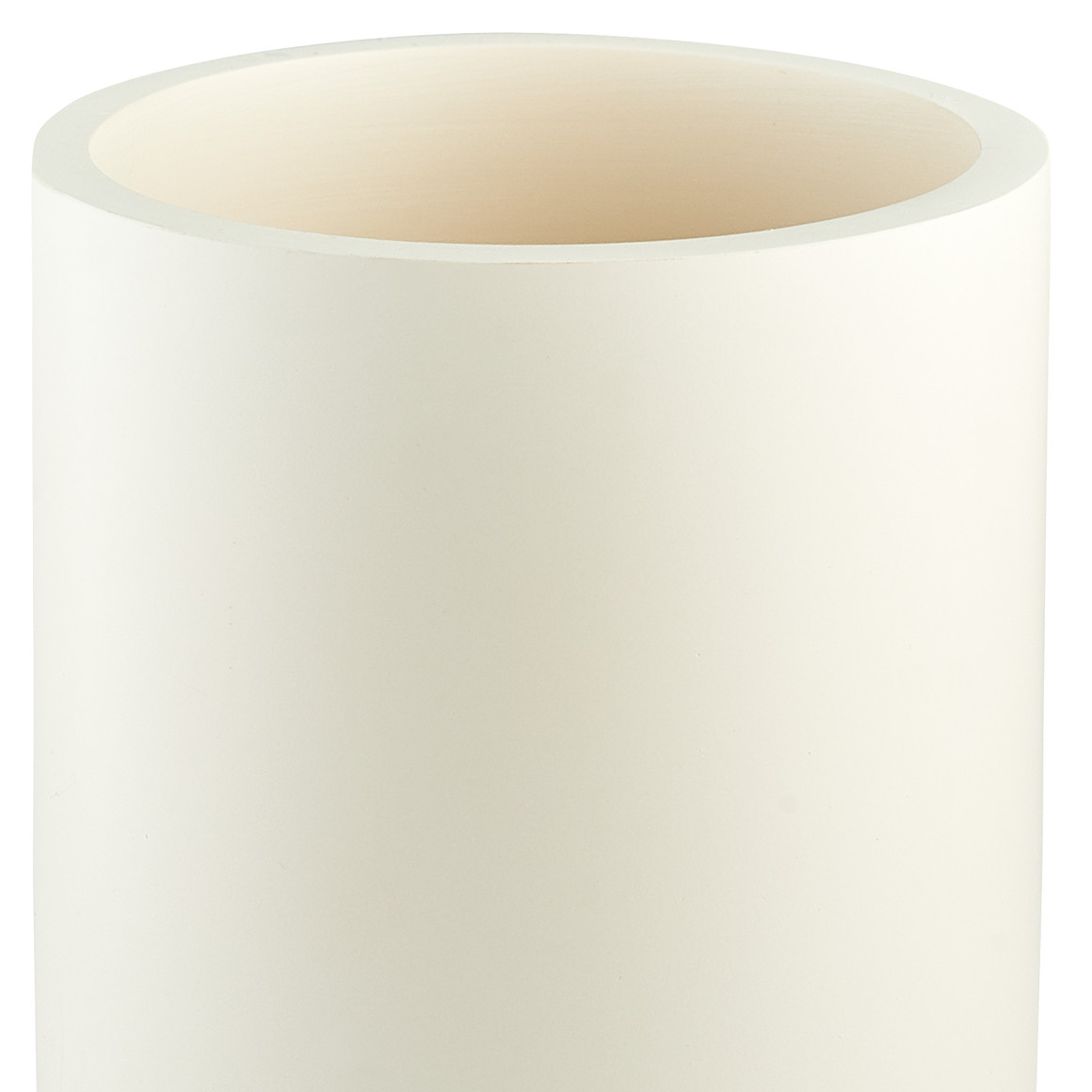 My Home Zahnputzbecher im schlichten Design creme