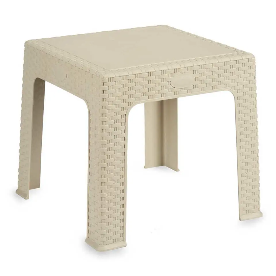 Kipit Bijzettafeltje - creme-beige - 47 x 47 x 42 cm