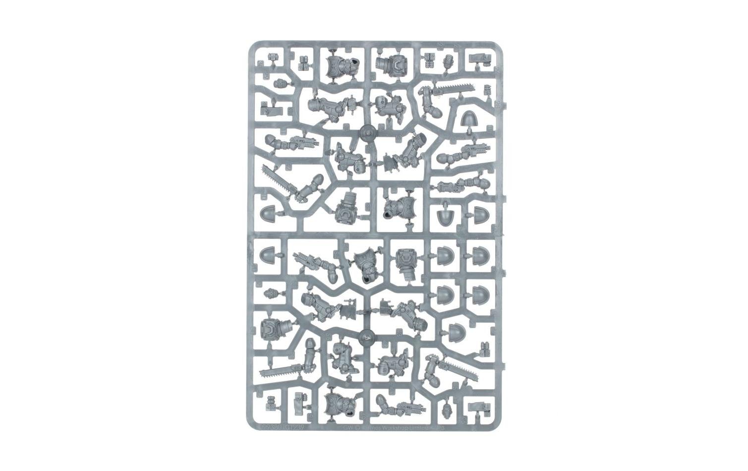 Figurenset Warhammer 40.000 Intercessoren mit SprungmodulenWarhammer 40.000 Miniaturen Space Marines Jump Pack Intercessors