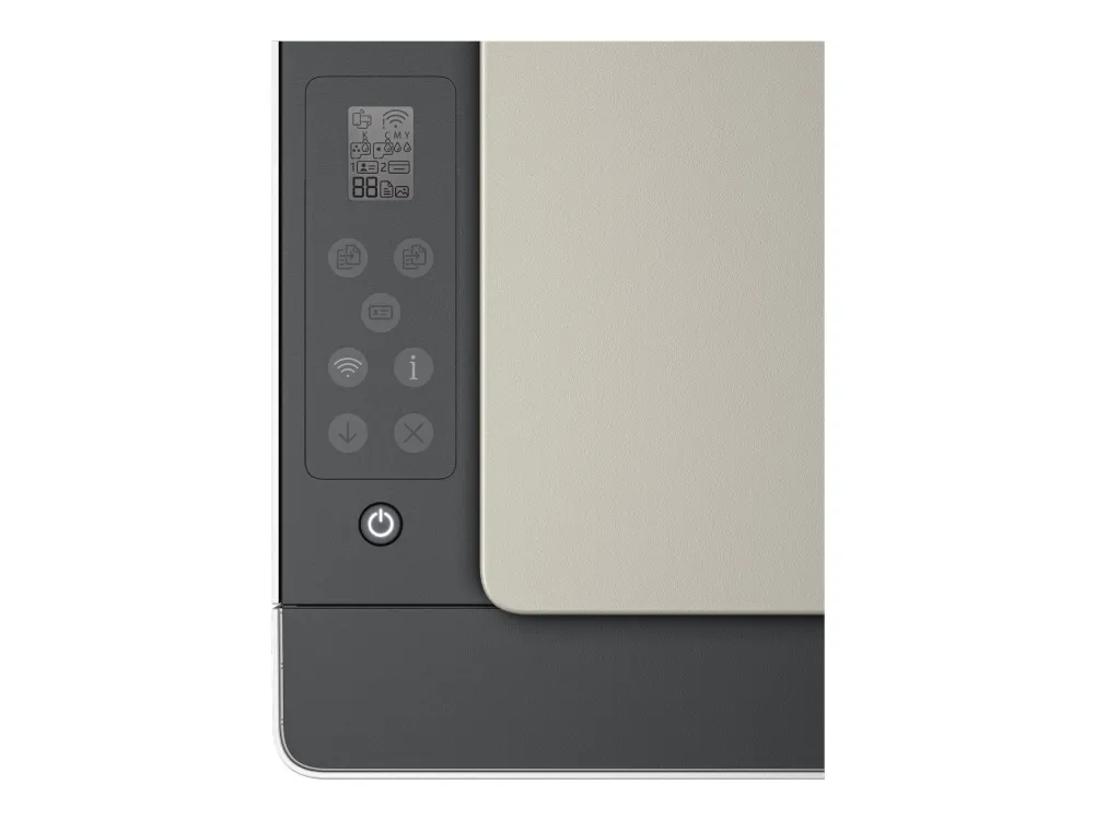 HP Smart Tank 5107 All-in-One - Multifunktionsprinter - farve - blækprinter - kan genopfyldes - Legal (216 x 356 mm) (original) - A4/Legal (medie) - op til 10 spm (kopiering) - op til 12 spm (udskriver) - 100 ark - USB 2.0, Wi-Fi(n), Bluetooth