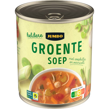 Jumbo Groentesoep met Soepballen en Vermicelli 800ML
