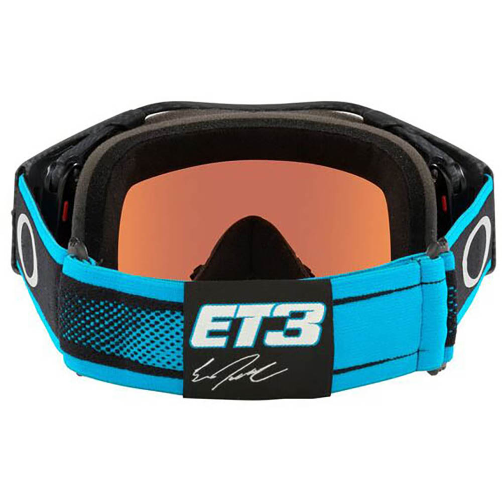 Oakley - Masque Airbrake MX Eli Tomac Signature - Ecran Prizm iridium Noir / Bleu