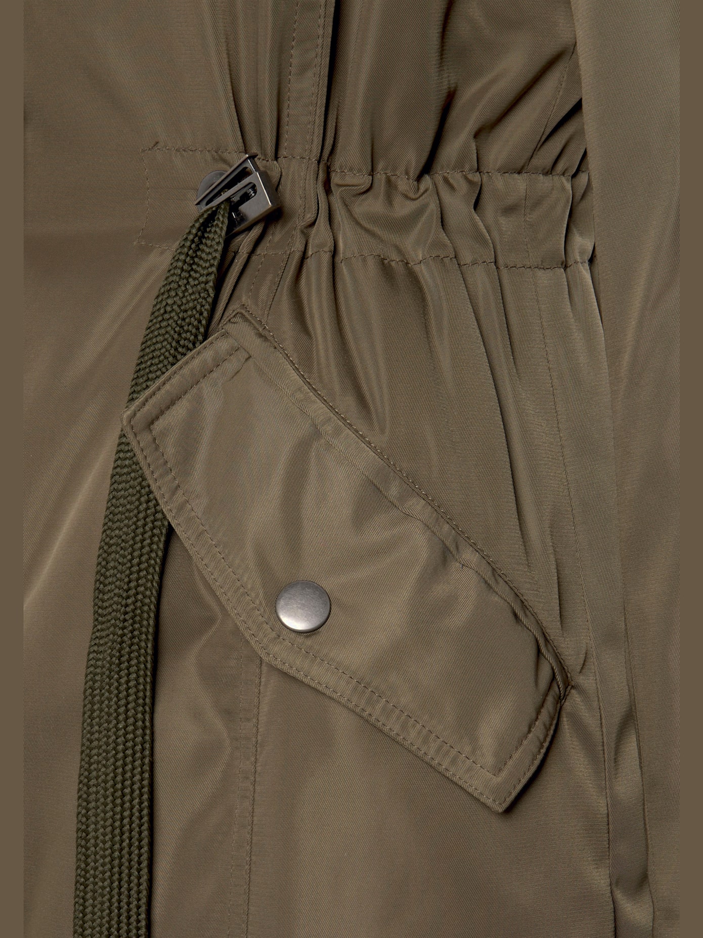 Manteau de mi-saison en imitation fourrure