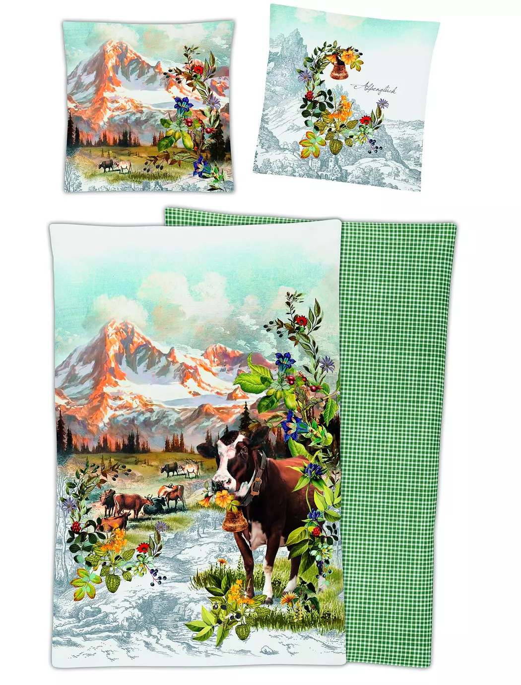 Bettwäsche Alpenglück 135 x 200 cm