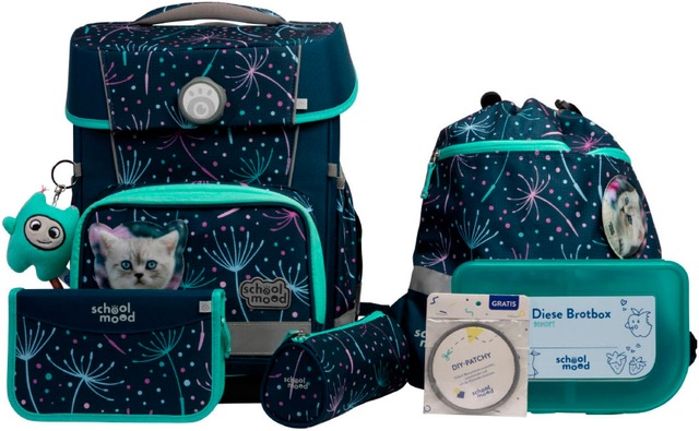SCHOOL-MOOD® Schulranzen »Champion Pro« retroreflektierende Flächen