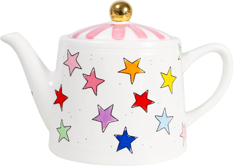 Blond Amsterdam theepot Even Bijkletsen star 1,5 L