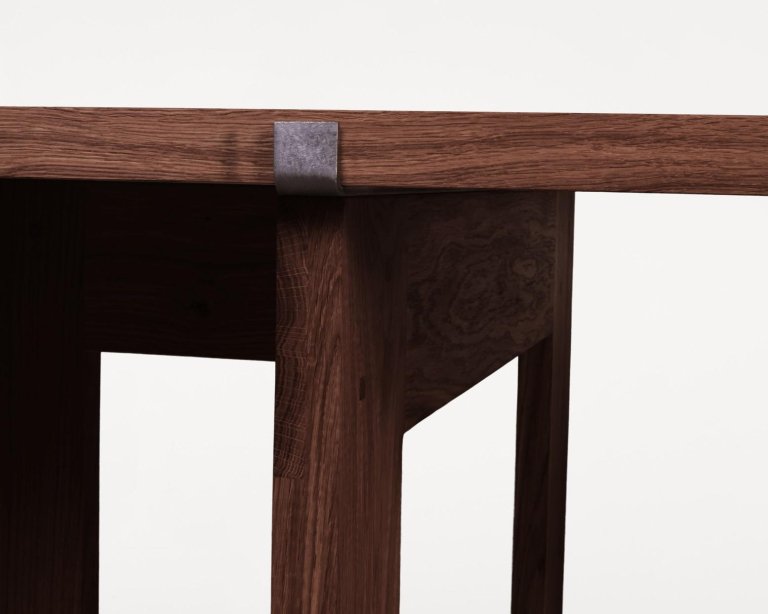 Frama Farmhouse Trestle eettafel 220x80 naturel