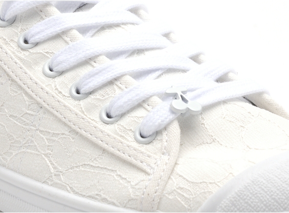 Le temps des cerises basses femme basic02 femme blanc