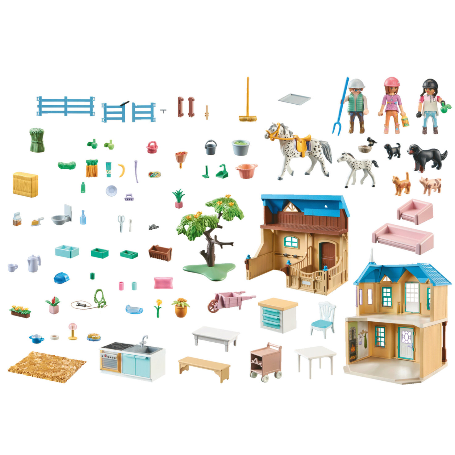 Playmobil Horses of Waterfall Waterfall Ranch (71351)