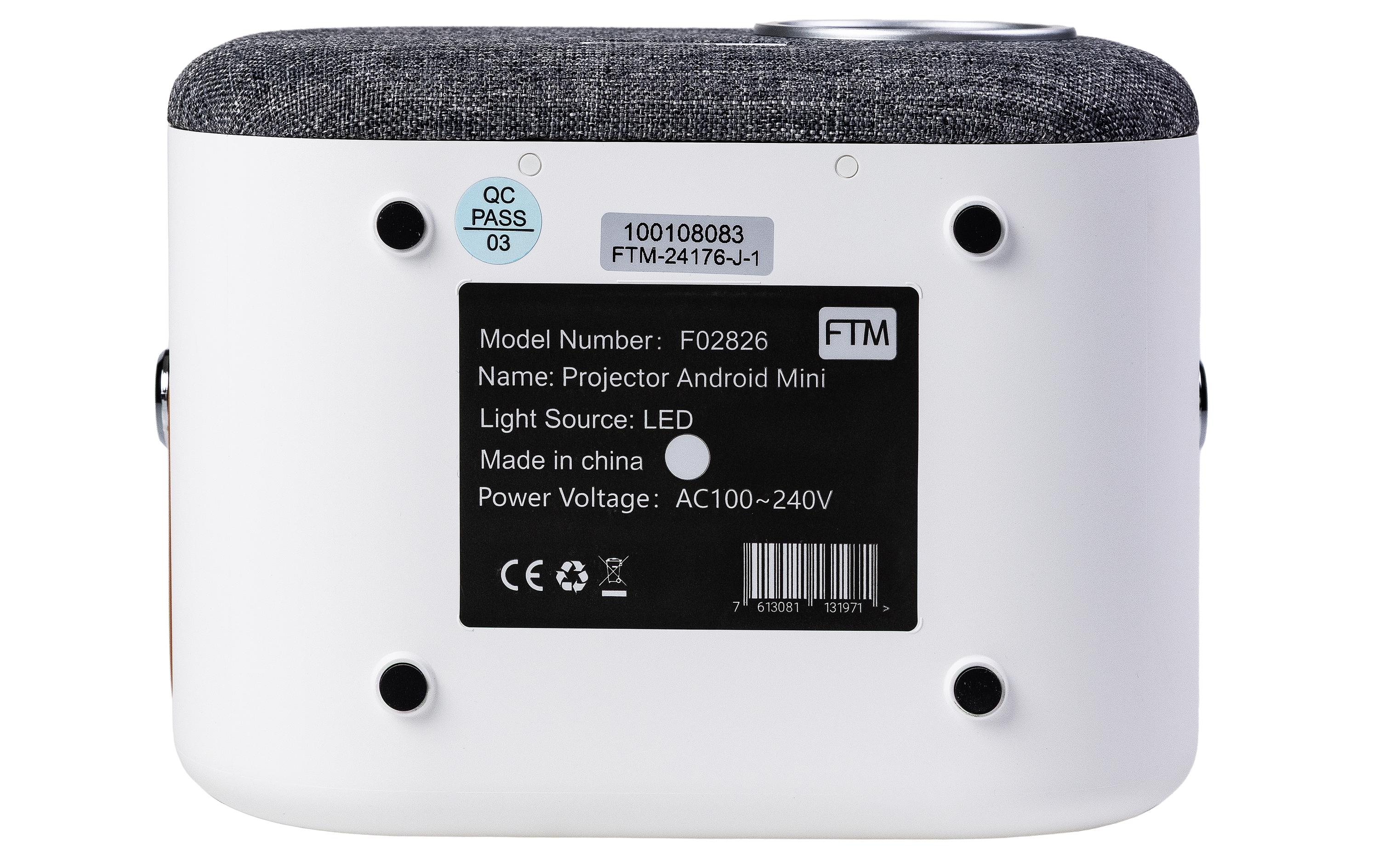 Projektor Mini<br>Kleiner, portabler Beamer, Full-HD