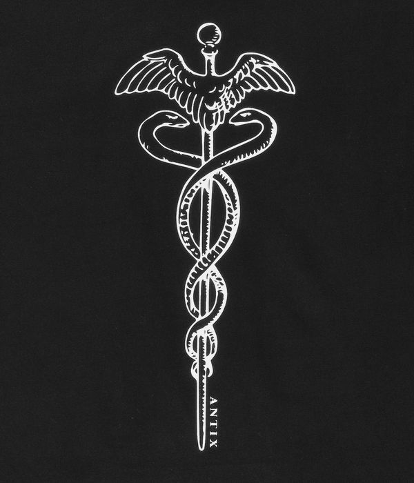 Antix Caduceus Organic T-Shirt (black)