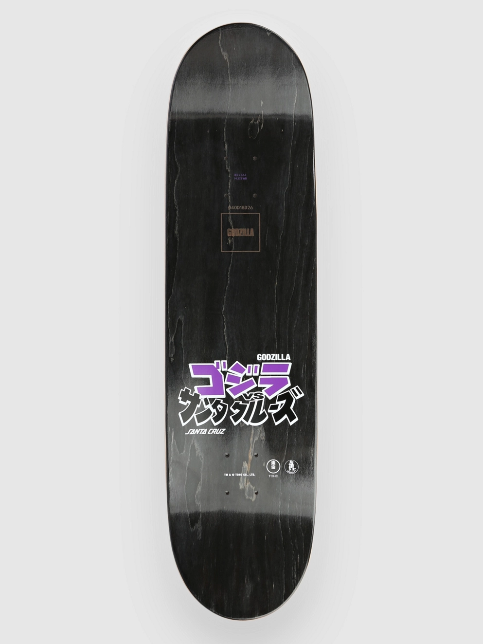 Santa Cruz X Godzilla Shin Knox Firepit 8.5