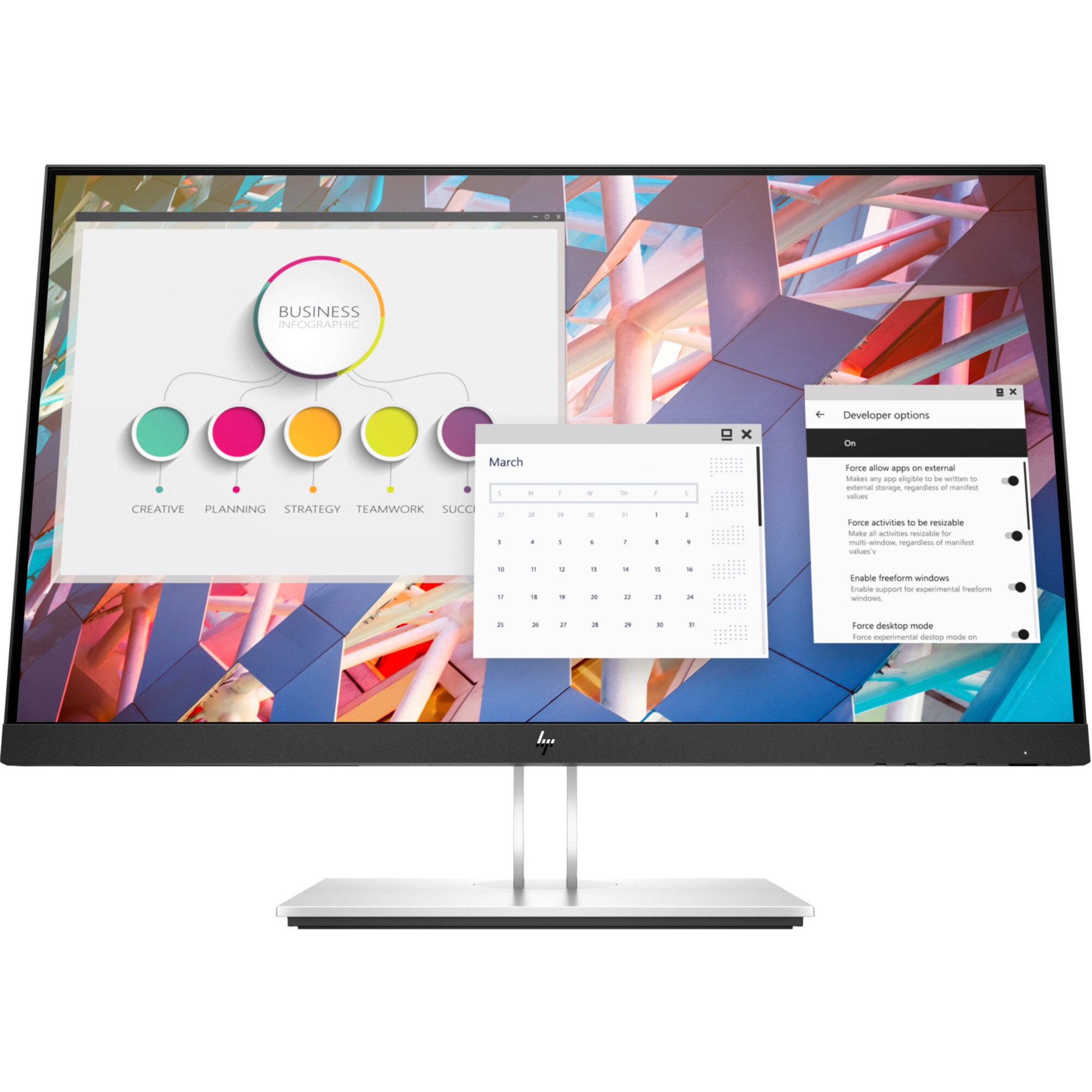 HP LED-Monitor E24 G4