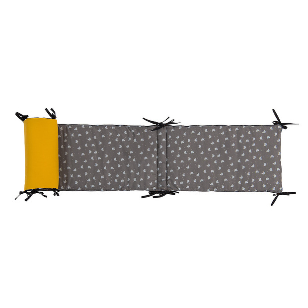 Tour de lit chats Gris Les Moustaches - MOULIN ROTY