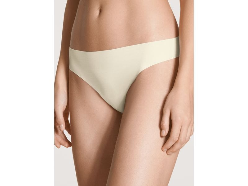 Calida Unterhosen Natural Skin Star White, M Damen String