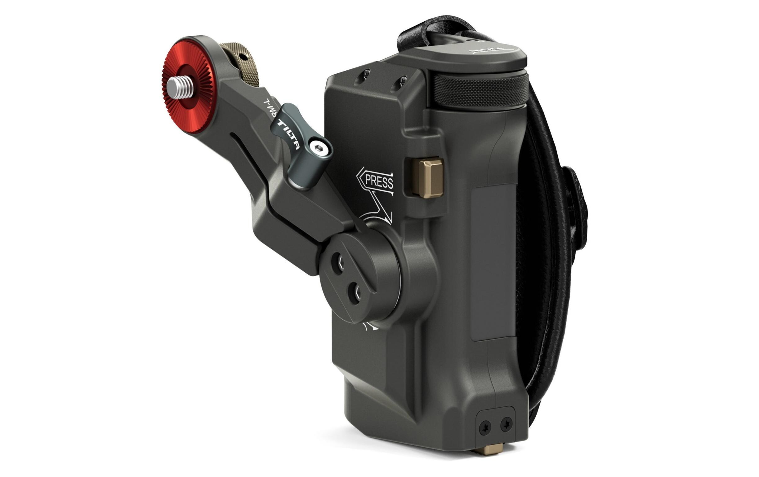 Left Side Advanced Focus Handle Type V - Schwarz<br>Wird an der linken Seite der Tiltaing-Kamerakäfige befestigt