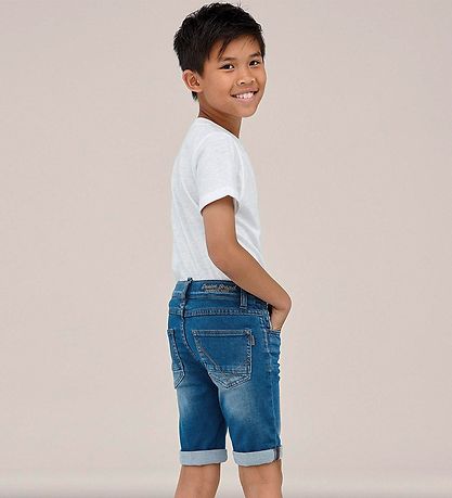 Name It Shorts - Noos - Medium - Mittelblauer Blue Denim