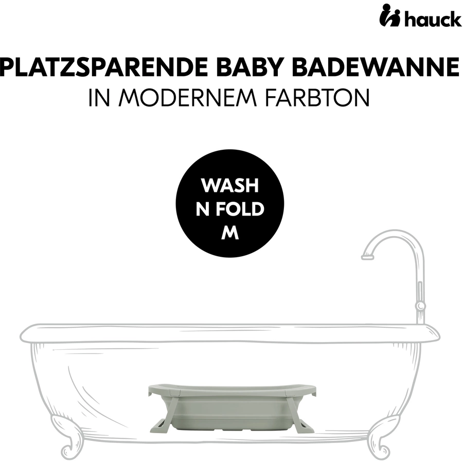 hauck Faltbadewanne Wash N Fold M Sage