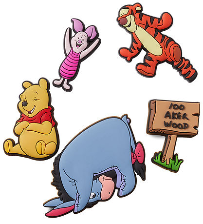 Crocs Vedh?ng - Winnie The Pooh - 5-pak
