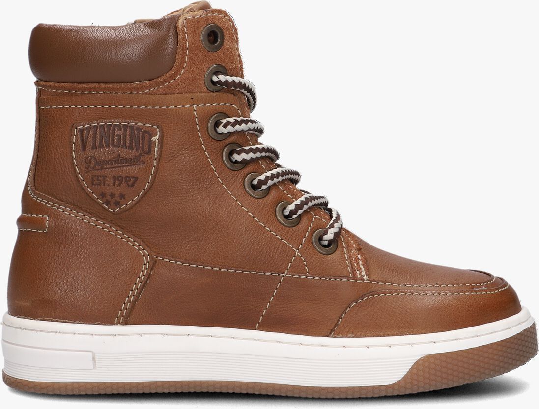 VINGINO cognac vingino hoge sneaker sil xhi