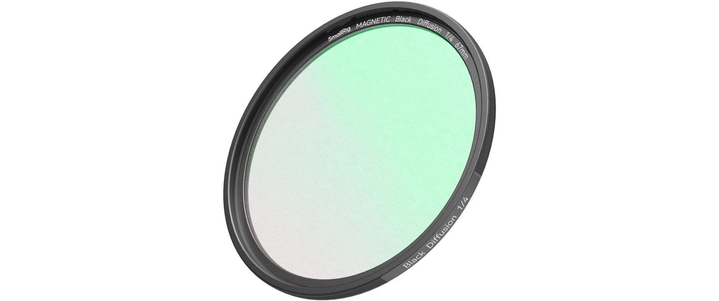 Aufsteckbarer 1/4 Schwarzer Nebelfilter (67mm)Für mobile Filmemacher