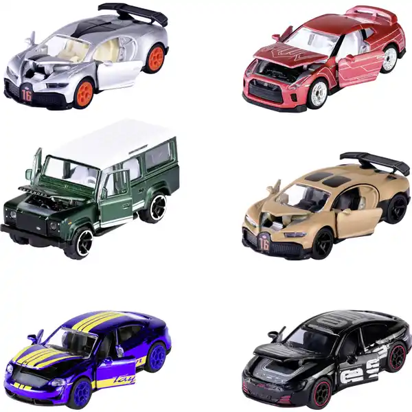 Majorette Deluxe Assortment, 6-sort