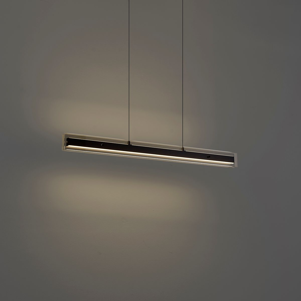 Moderne hanglamp zwart met smoke glas - Catch