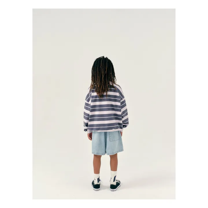 Main Story Sweat Bubble Rayé | Gris