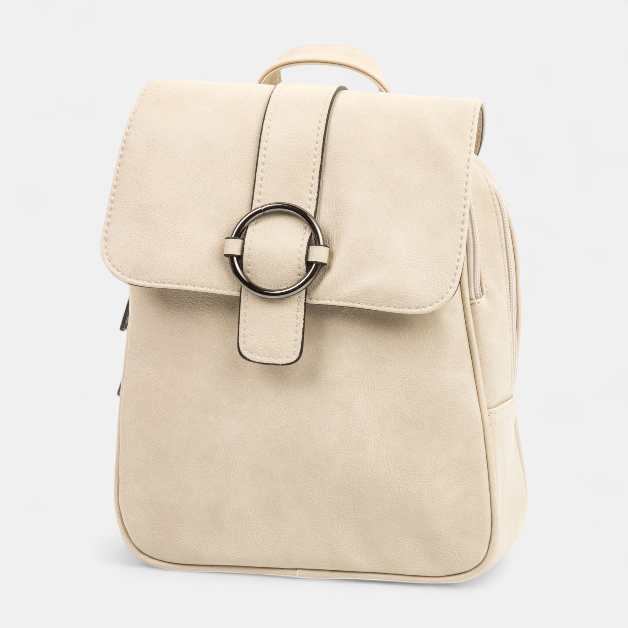 Sac à dos beige