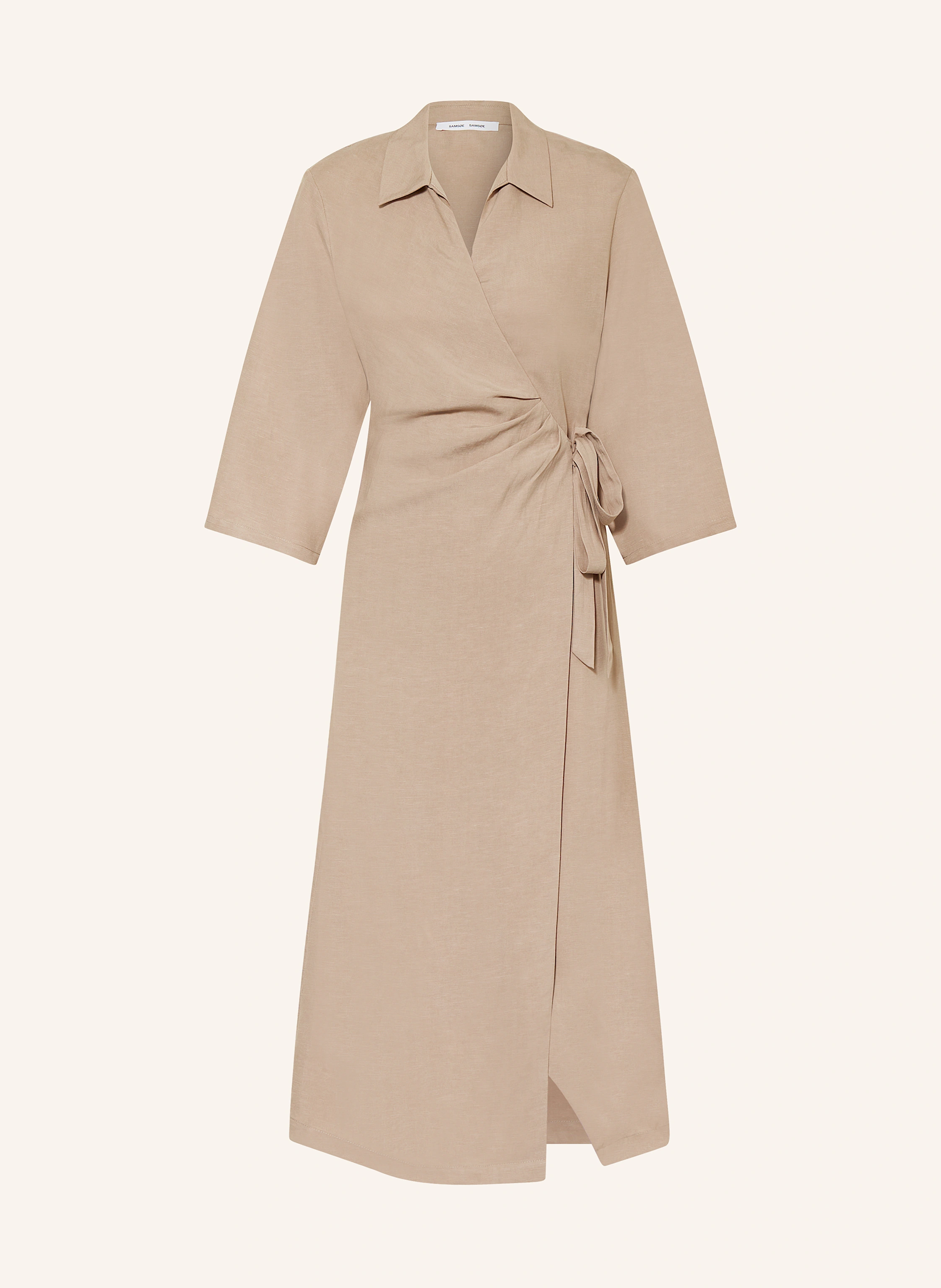 SAMSØE  SAMSØE Wickelkleid SAHANI mit 3/4-Arm