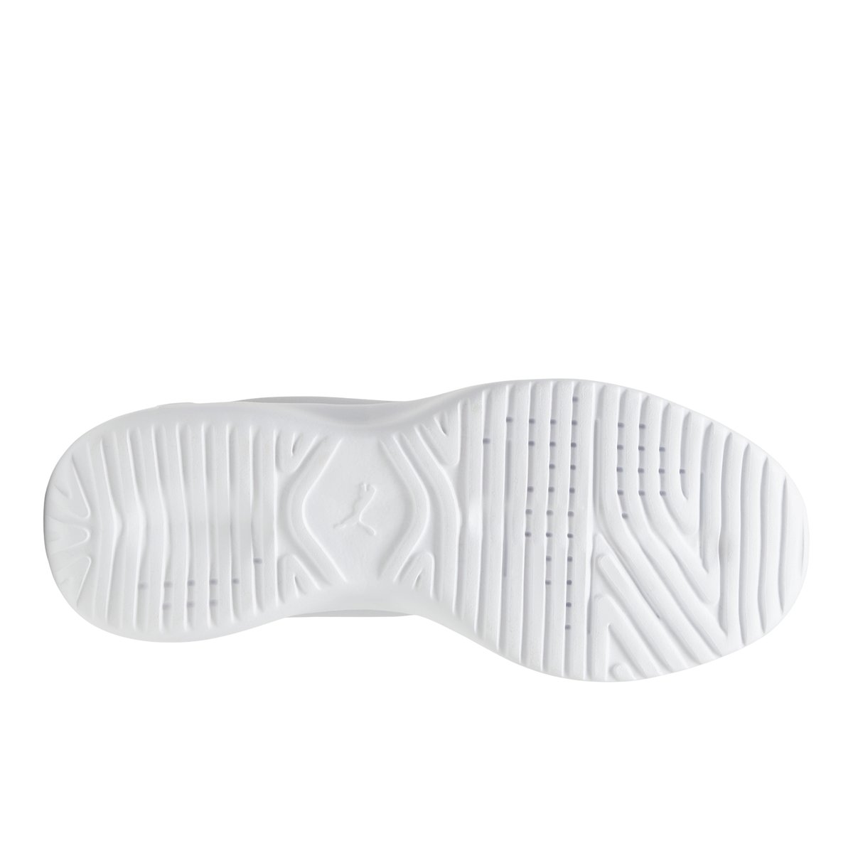 PUMA-Adelina-Baskets - Talon plat - Gris Clair