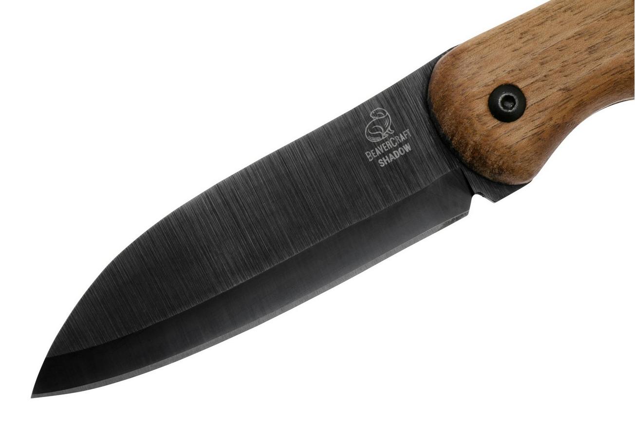 Beavercraft BSH5 Shadow Compact Bushcraft Knife, vaststaand mes