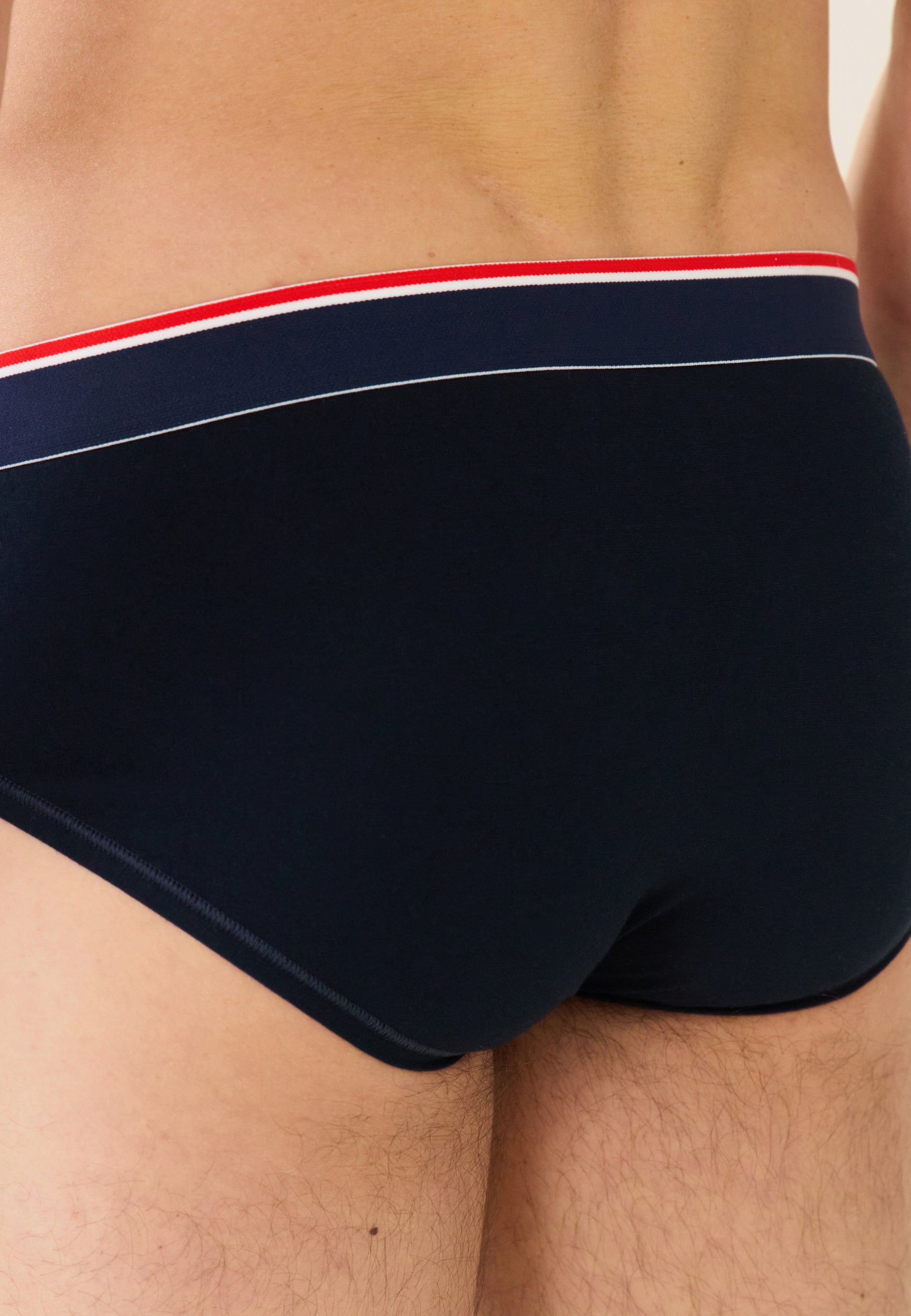 Slip en coton brodé 